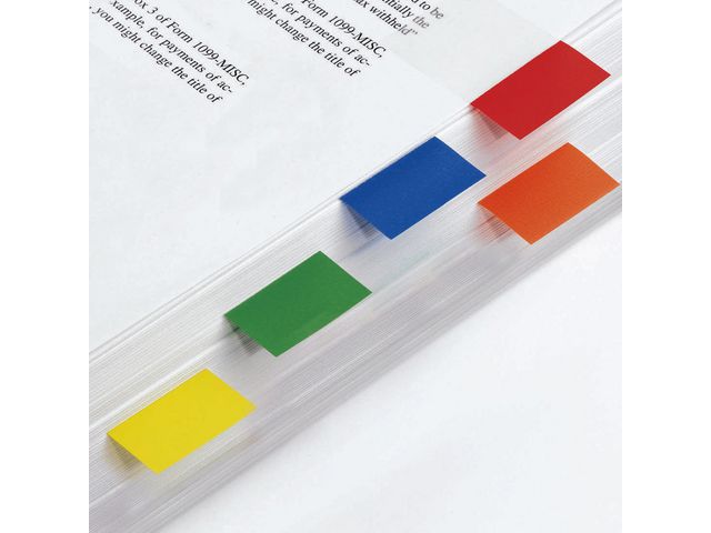 Index POST-IT 25,4x43,2mm gul 50/fp