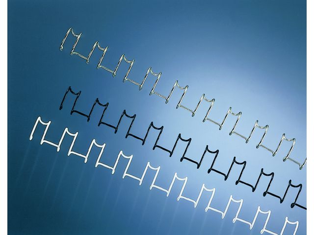 Wirespiraler GBC 21 10mm svart 100/fp