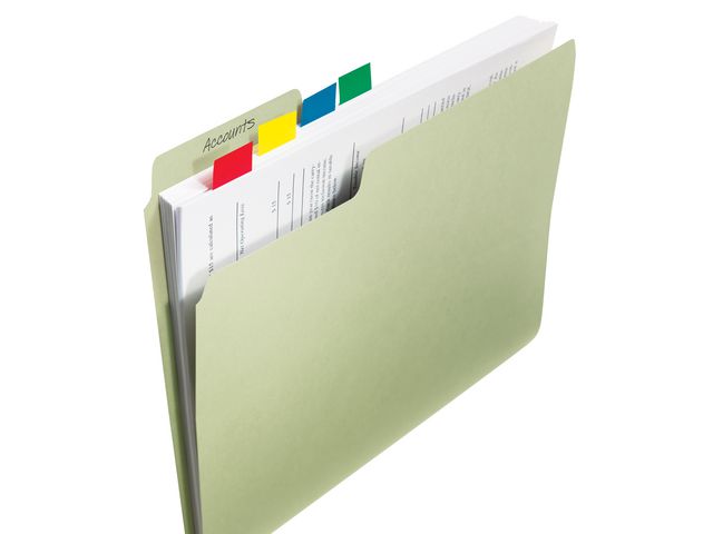 Index POST-IT 25,4x43,2mm blå 50/fp