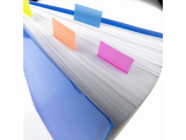 Index POST-IT 25,4x43,2mm blå 50/fp