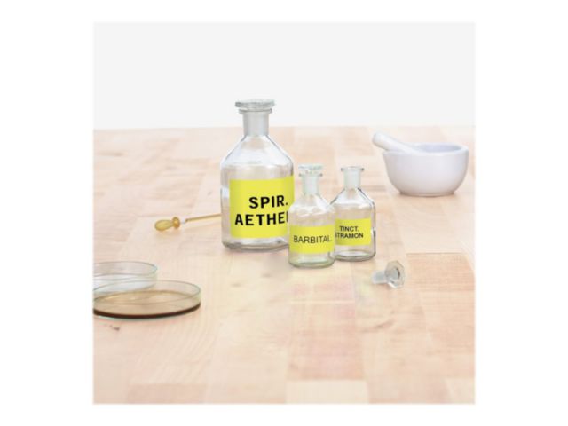 Etikett HERMA 99,1x67,7mm neongul160/fp