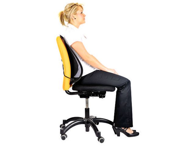 Svankstöd FELLOWES Mesh svart