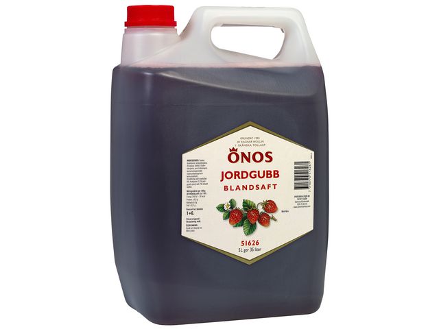 Saft ÖNOS Jordgubb Konc. 5L