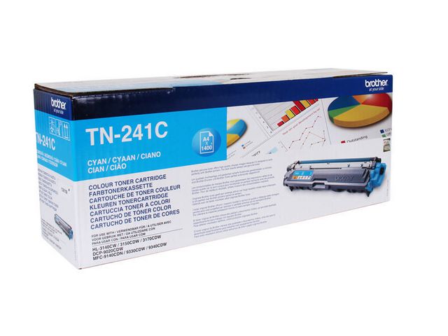 Toner BROTHER TN241C 1,4K cyan