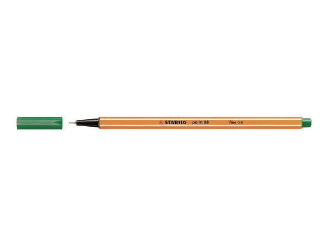 Fineliner STABILO Point 88 grön