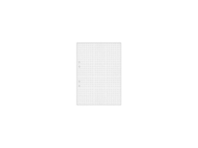 Lösblad A4 rutat 5x5mm hålat 500/fp