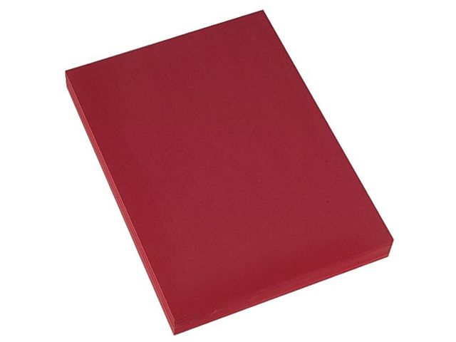 Kartong A2 180g röd 10/fp