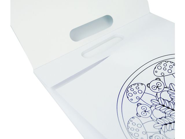 Målarbok Mandala 24 sidor