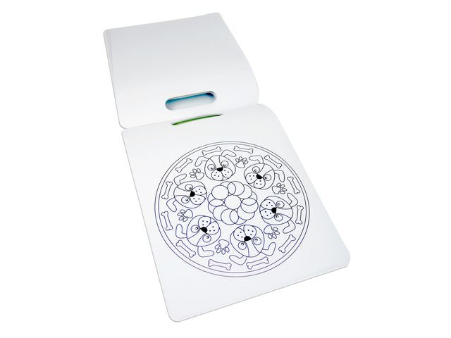 Målarbok Mandala 24 sidor