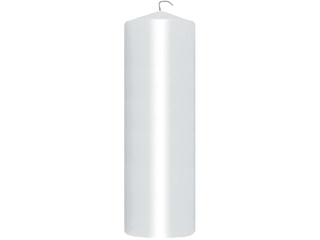 Blockljus DUNI 220x70mm vit