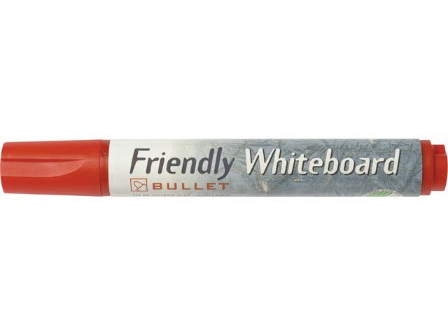 Whiteboardpenna FRIENDLY rund röd