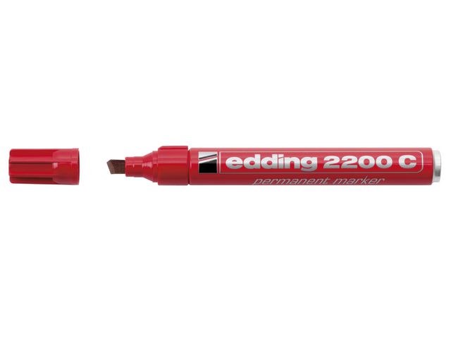 Märkpenna EDDING 2200C röd