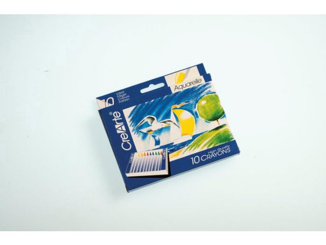 Akvarellfärgkritor 10 färger