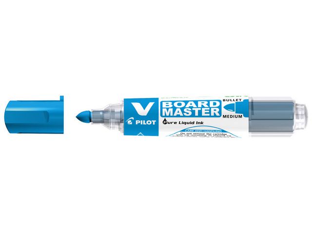 Whiteboardpenna PILOT V Board rund blå