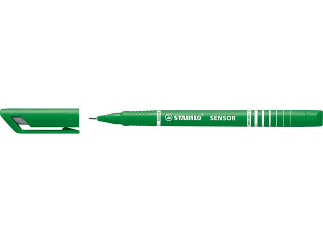 Fineliner STABILO Sensor 0,3mm grön