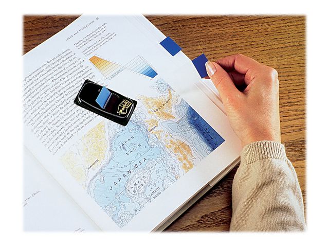 Index POST-IT 25,4x43,2mm blå 50/fp