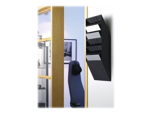 Blankettfack Flexiboxx 6 A4L svart