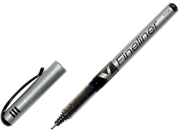 Fineliner PILOT V svart fine