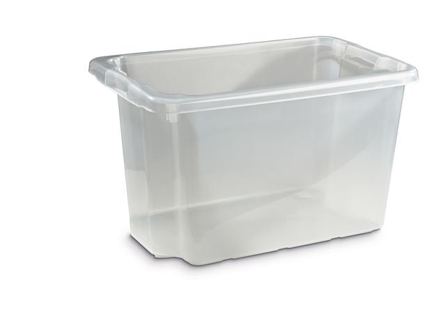 Förvaringsbox 55 L transparent