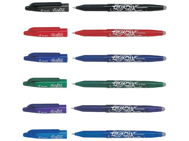 Gelpenna PILOT Frixion Ball 0,7 svart