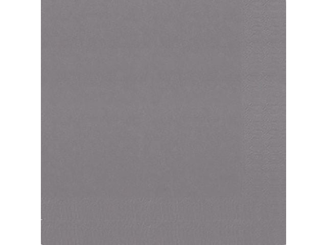 Servett 3-lags 24x24cm granitgrå 250/fp