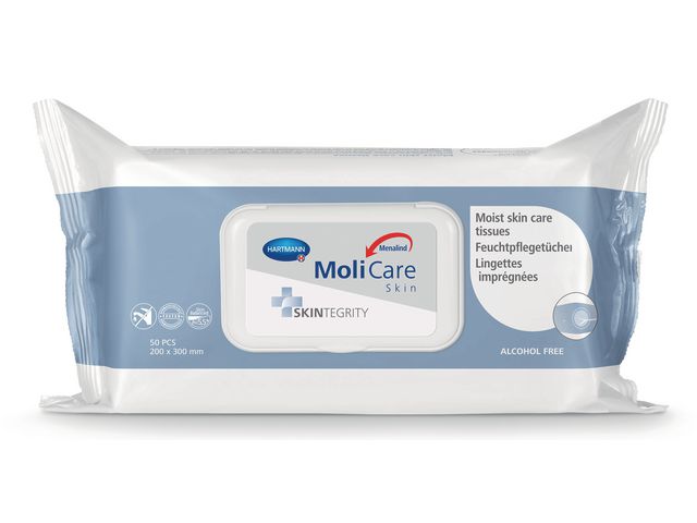 Våtservett Molicare Skin rengör 50/fp