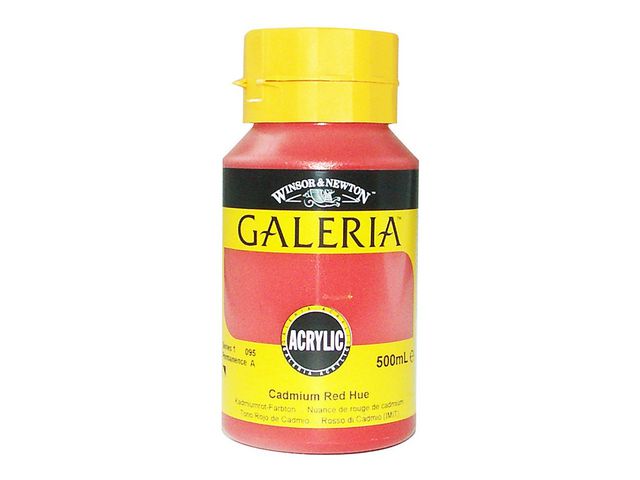 Akrylfärg Galeria 500ml röd