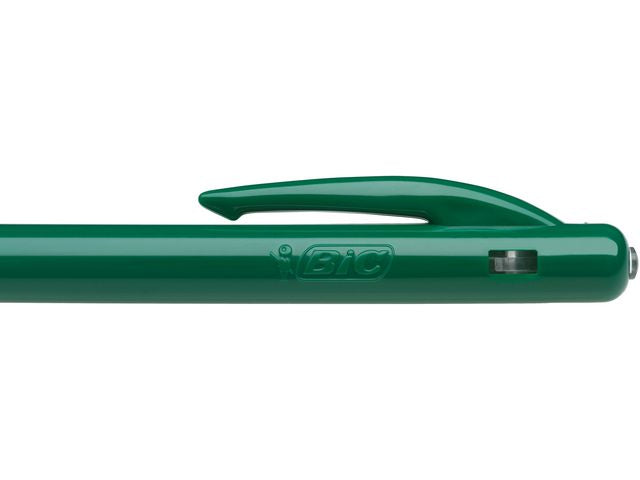 Kulpenna BIC Clic M10 1,0 grön
