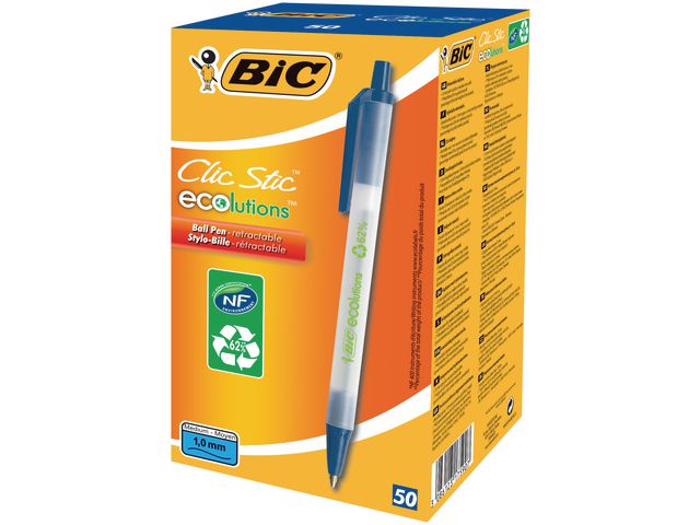 Kulpenna BIC ECOlutions Clic Stic 1,0 bl