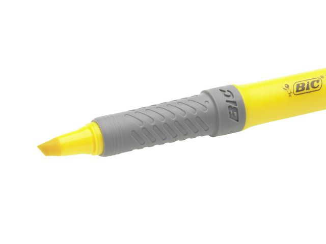 Överstrykningspenna BIC Grip Gul