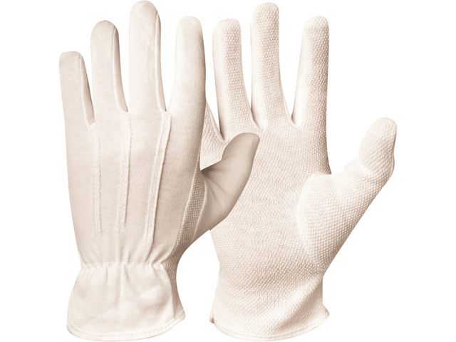 Textilhandske GRANBERG 0470 vit 10 12/fp