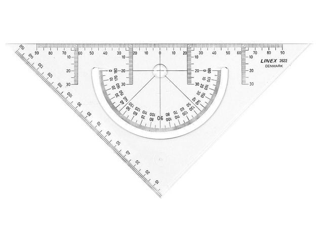 Geometritrekant LINEX 2622 225x160mm