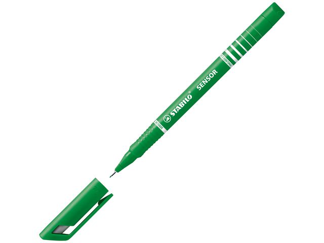 Fineliner STABILO Sensor 0.3mm grön