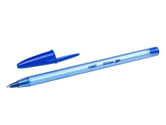 Kulpenna BIC Cristal Soft 1,2 blå