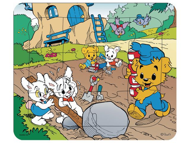 Rampussel Bamse 12 bitar