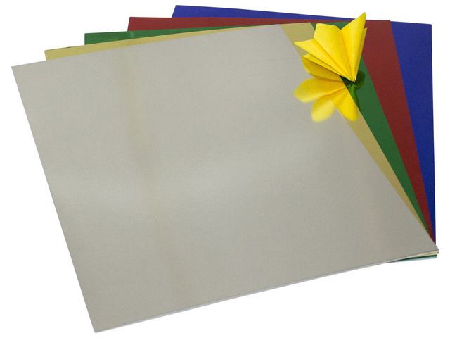 Spegelkartong 25x35cm 280g 5 färger