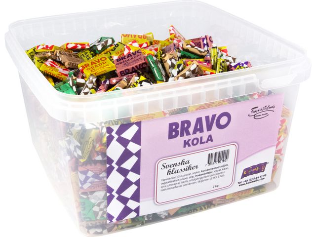 Godis Kola BRAVO 3,3kg