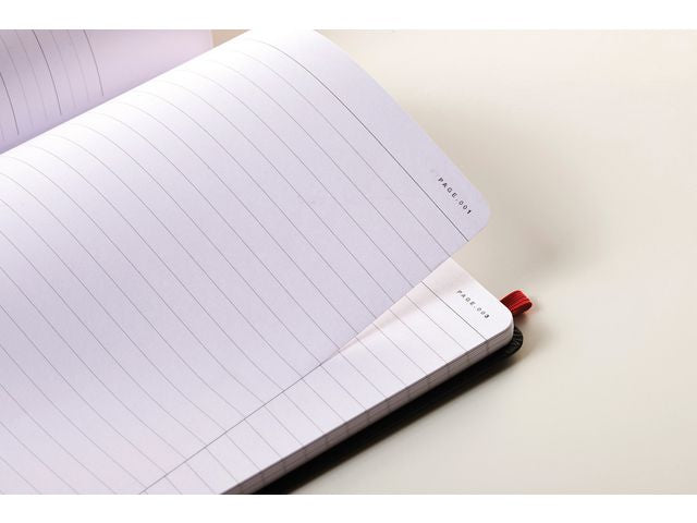 Ant.bok OXFORD A5 hard linj