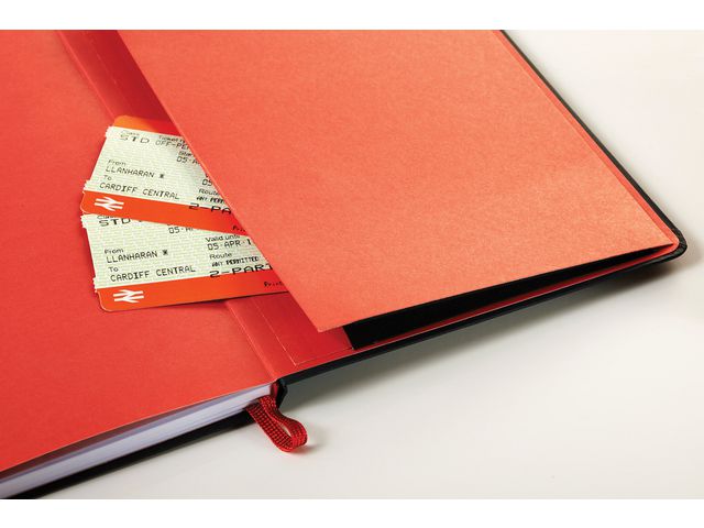 Ant.bok OXFORD A5 hard linj