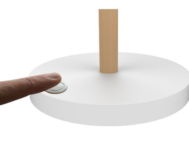 Lampa UNILUX Vicky Vit/Trä