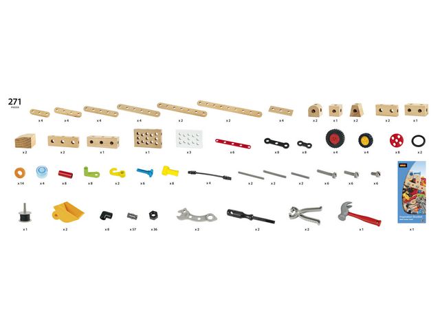 Builder byggsats kreativitet 271 delar