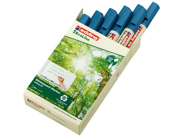 Whiteboardpenna EDDING Eco 28 blå