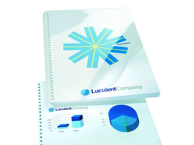 Plastomslag GBC A4 150 mic PVC 100/fp