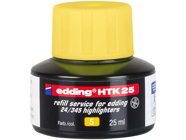 Refill EDDING HTK 25 gul 25 ml