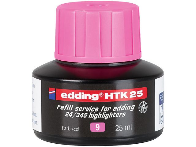 Refill EDDING HTK 25 rosa 25 ml