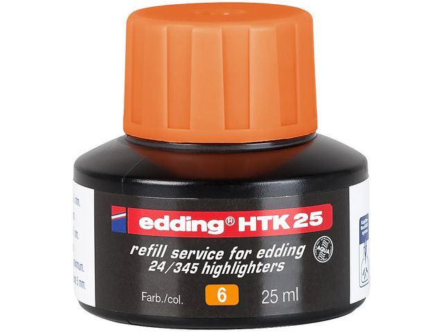 Refill EDDING HTK 25 ink orange 25 ml