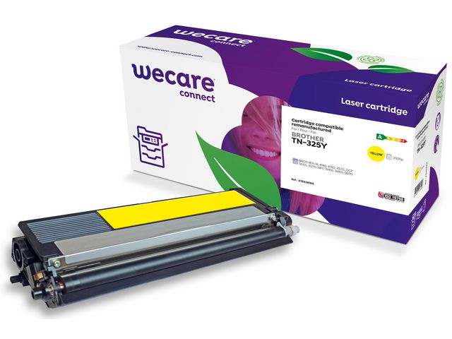 Toner WECARE BROTHER TN-325Y 3,5K gul