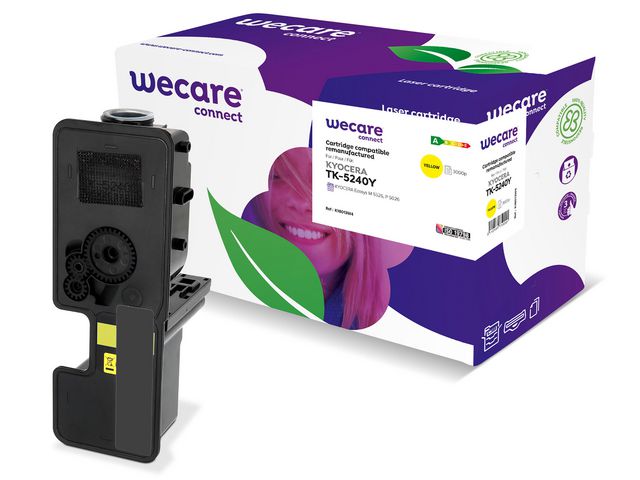 Toner WECARE KYOCERA TK-5240Y 3K gul