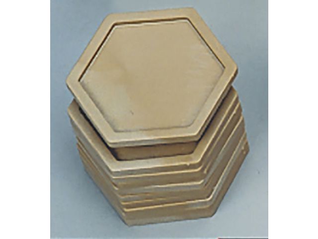 Pärlram sexhörning 9cm