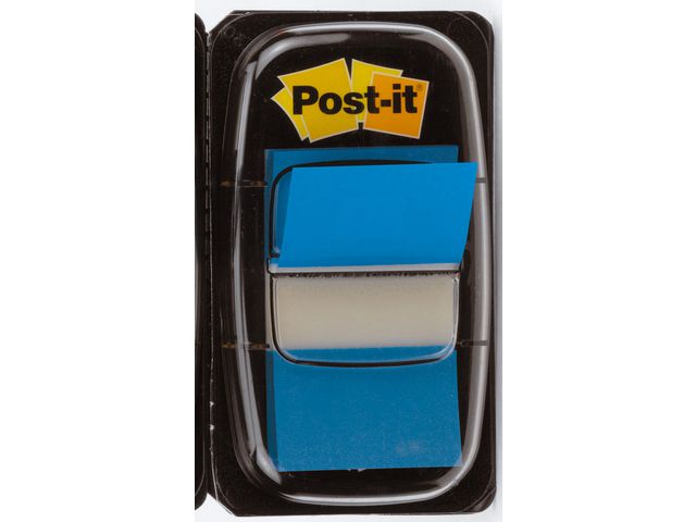 Index POST-IT 25,4x43,2mm blå 50/fp